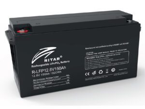 RITAR 12.8V 150Ah LiFePO4 Battery | Deep Cycle Lithium Solar Battery
