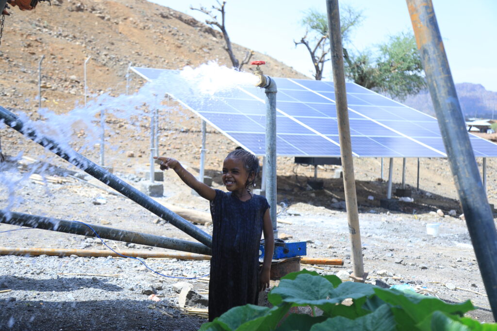 5.5kw Solar powered water supply